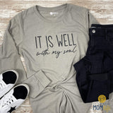 ItsAHardMomLife Shirts It Is Well With My Soul